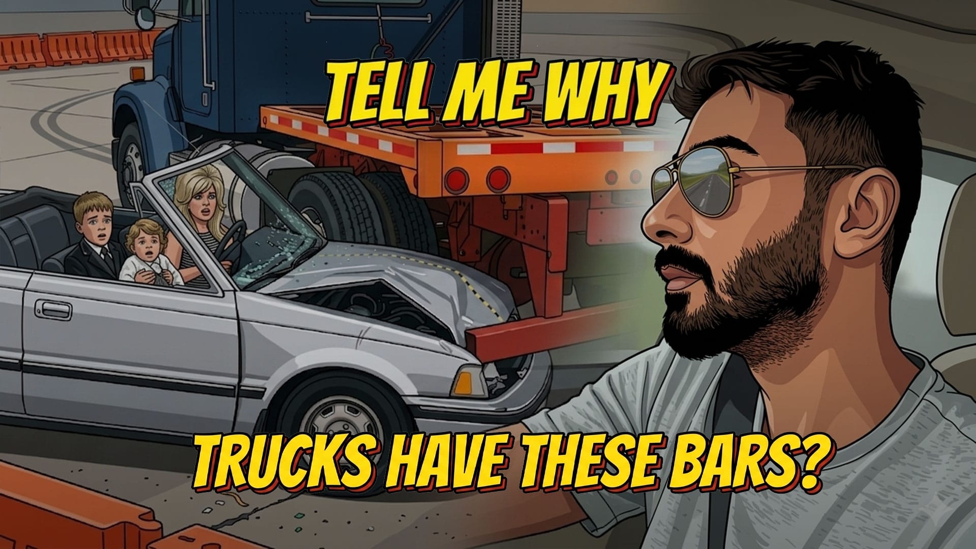 Tell me why trucks have these bars