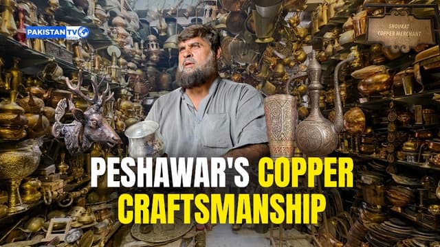Peshawar artisans keep centuries-old copper craft alive despite dwindling demand