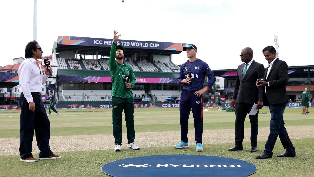 Pakistan vs Namibia toss at T20 World Cup