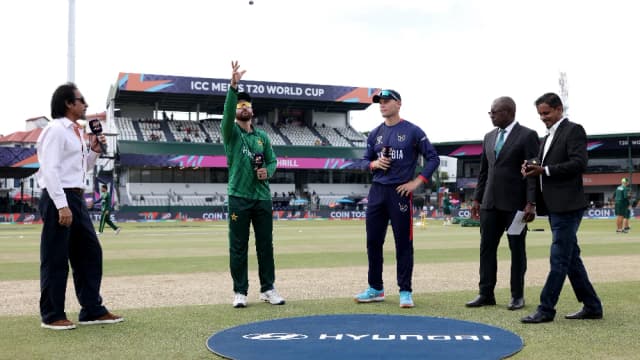 Pakistan vs Namibia toss at T20 World Cup