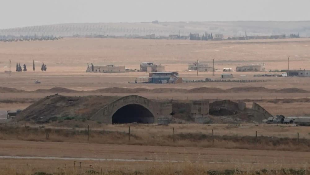 Abu al-Duhur airbase following strikes, Syria, August 18, 2026. (Photo: AFP)