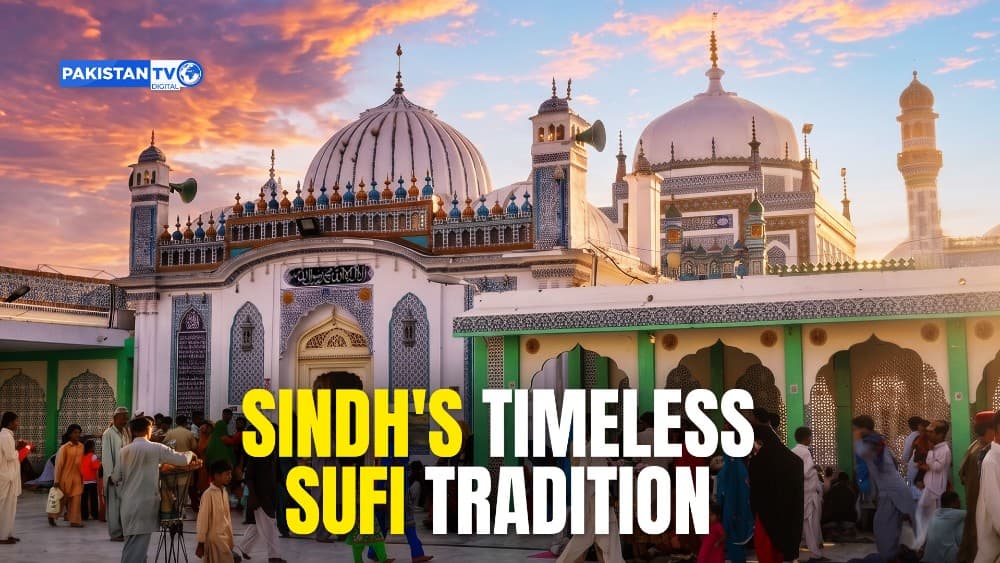 ▶Half a million pilgrims unite for 283rd anniversary of Shah Abdul Latif Bhittai