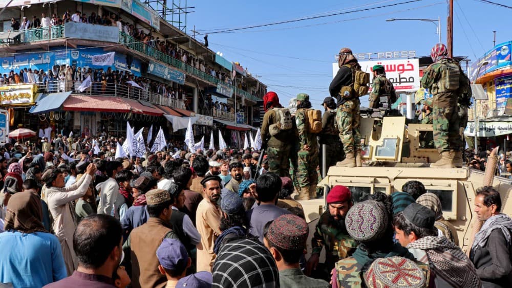 Afghan resistance leader calls for post-Taliban transition and free elections