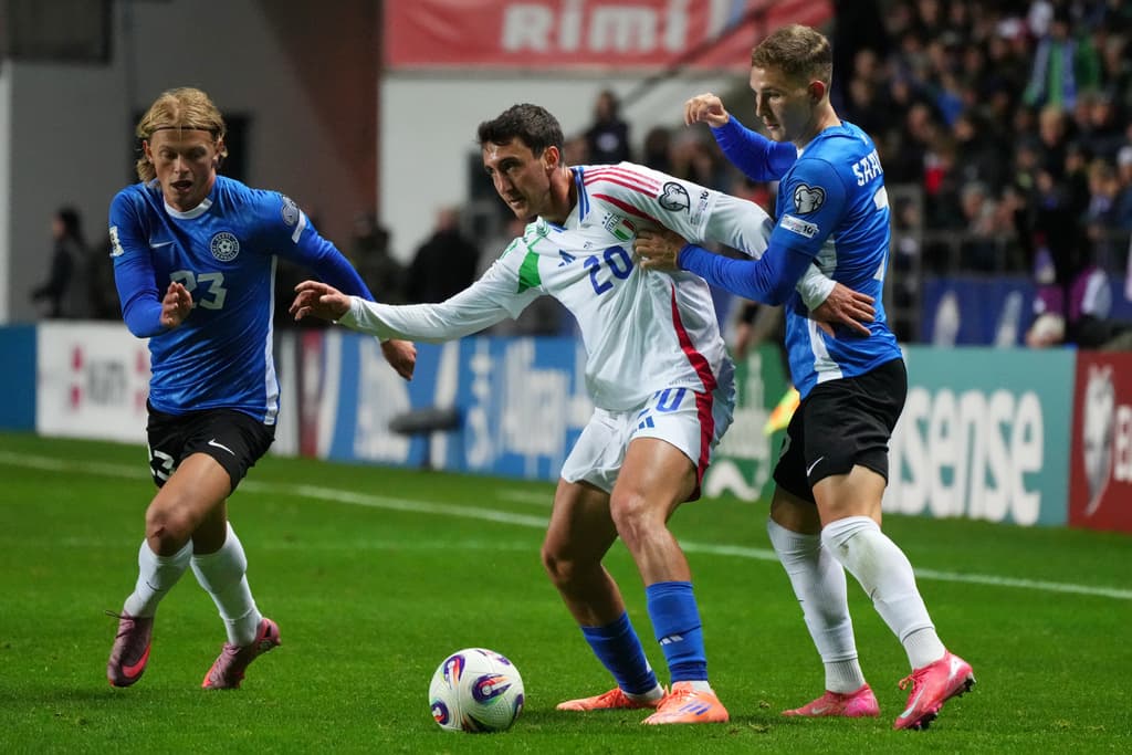Italy beat Estonia in World Cup qualifier before Israel clash