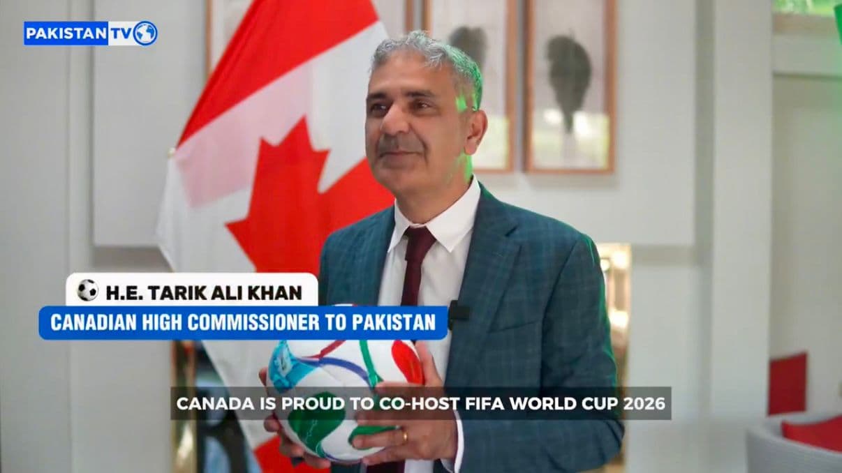Canada proud to host FIFA World Cup with Sialkot-made footballs: Canadian HC