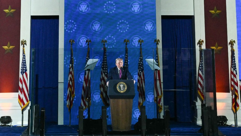 Trump says American identity under 'renewed attack' as US turns 250