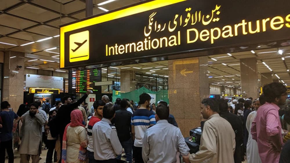 international departure of Pakistan's Jinnah International Airport, Karachi