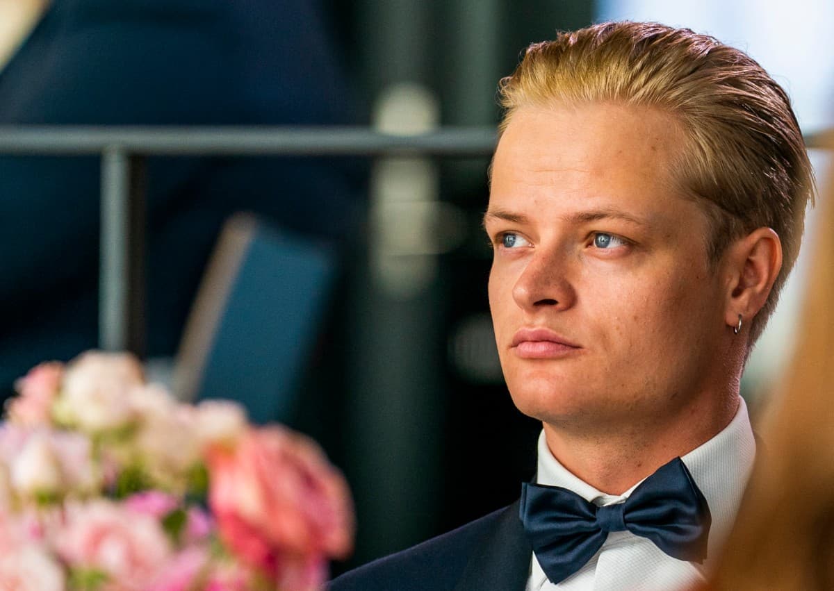 This file photo taken on June 16, 2022 in Oslo, Norway, shows Marius Borg Høiby, son of Norwegian Crown Princess Mette-Marit.