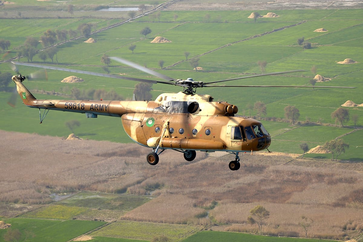 Pakistan Army Mi-17 Helicopter - (Photo: Wikimedia Commons)