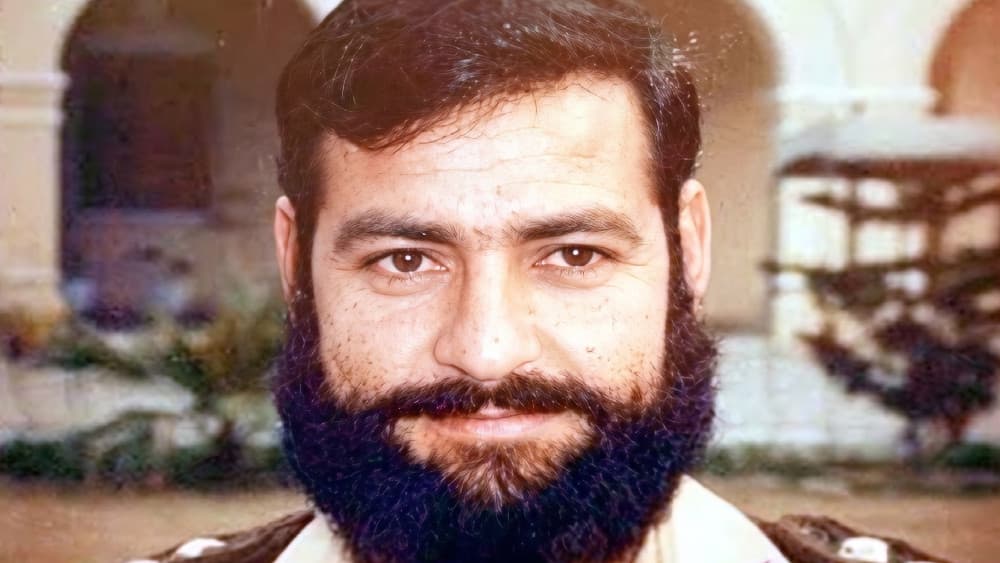 Pakistan's Capt. Karnal Sher Khan is seen in this undated photo. He was martyred during the 1999 Kargil conflict and was posthumously awarded the Nishan-e-Haider, Pakistan's highest military honor. (Radio Pakistan)