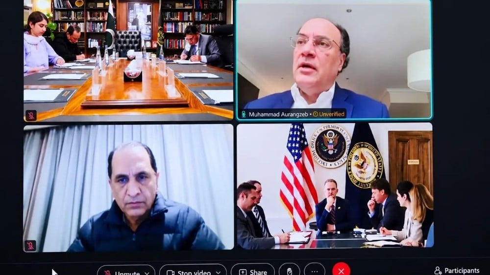 Finance Minister Holds Virtual Meeting with U.S. Trade Representative to Advance Pakistan–U.S. Trade and Economic Cooperation Federal Minister for Finance and Revenue, Senator Muhammad Aurangzeb, today held a meeting with Ambassador Jamieson Greer, the Un