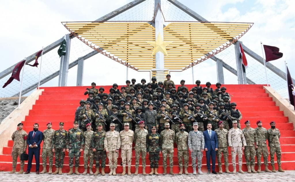 Pakistan and Egypt carried out a joint military exercise focused on counterterrorism operations. (ISPR)