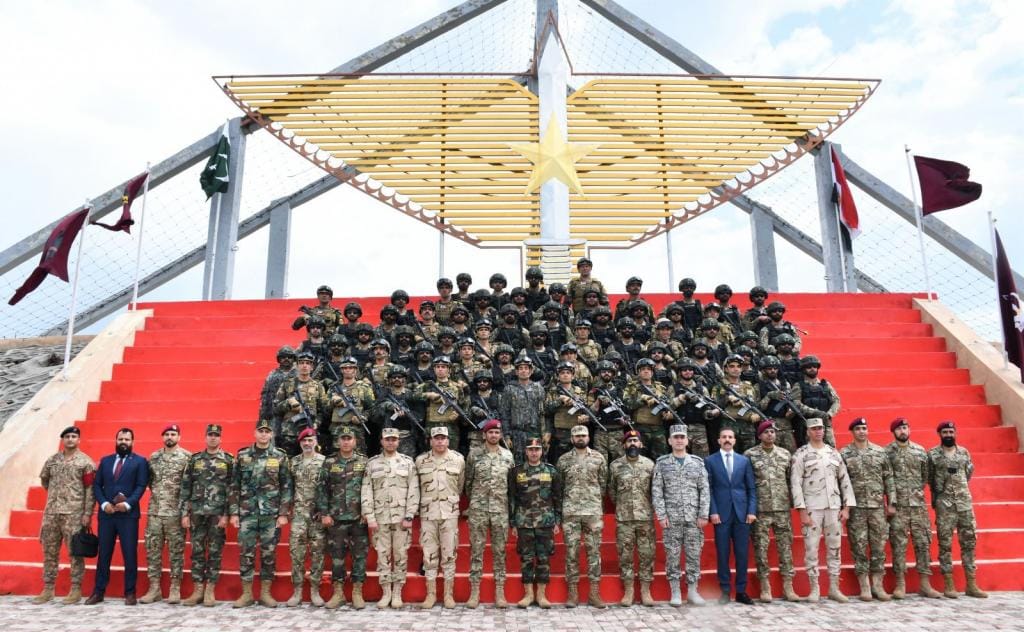 Pakistan and Egypt carried out a joint military exercise focused on counterterrorism operations. (ISPR)