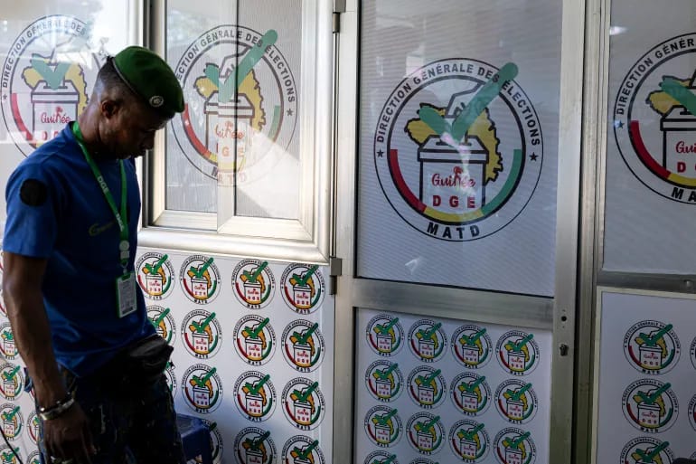 Guinea holds parliament election five years after coup