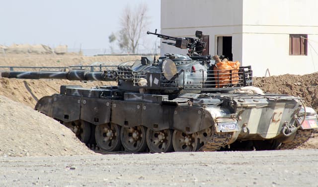A Pakistani army tank stands at the Pakistan-Afghanistan border in Chaman, Balochistan province on March 4, 2026, amidst the ongoing clashes between the two countries. (Photo: AFP/File)