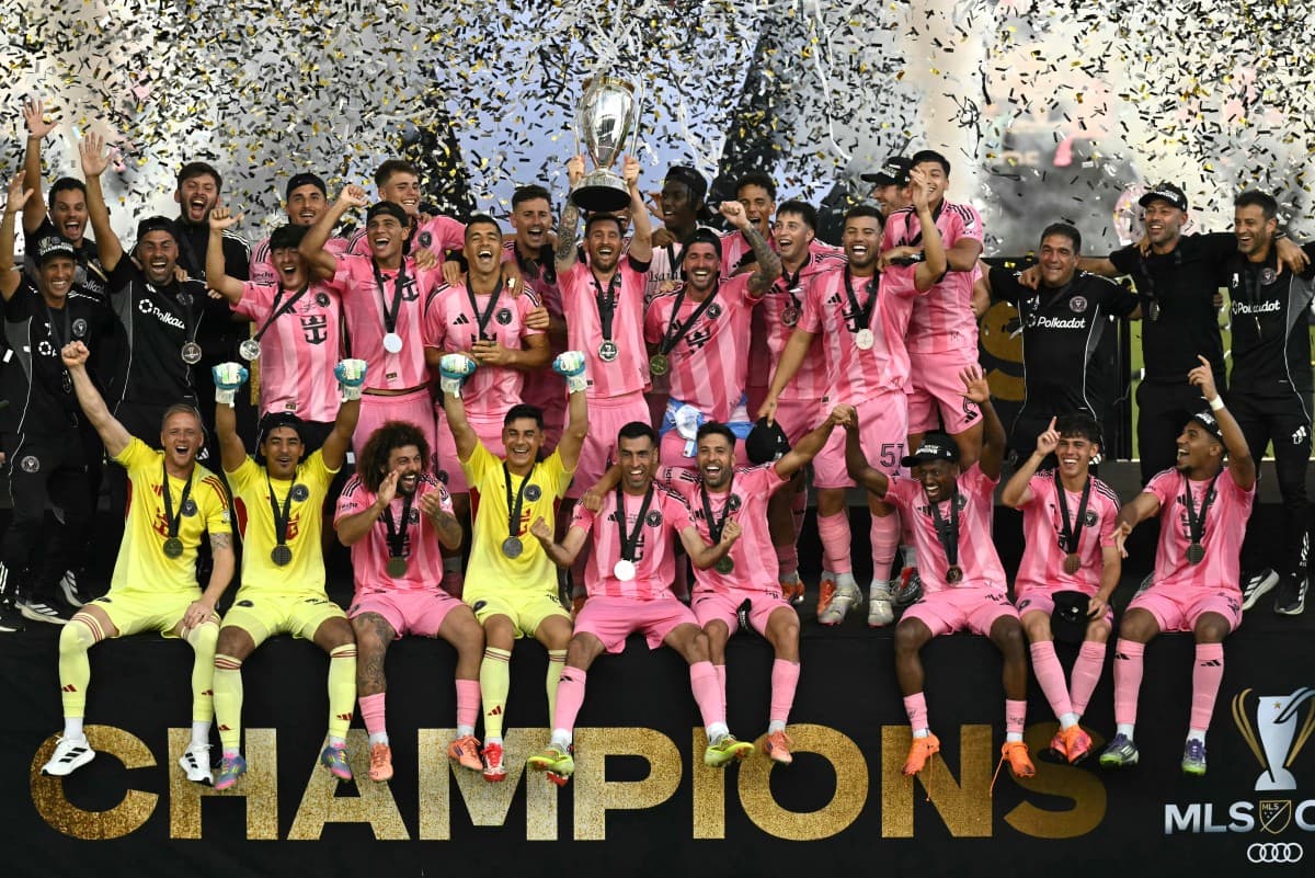 Messi dazzles as Miami beat Vancouver to win MLS title