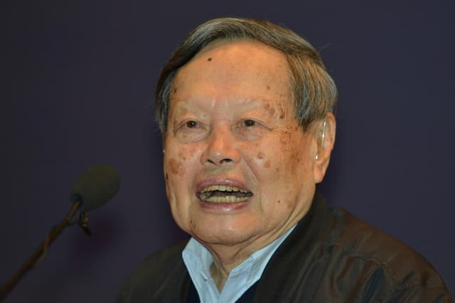 physicist Chen Ning Yang