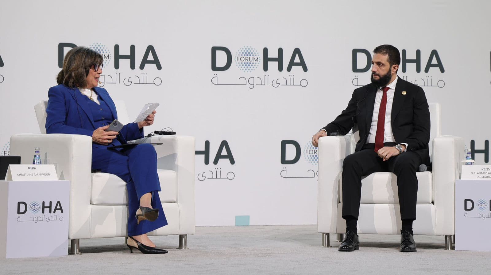 Sharaa says Israeli push for buffer zone would endanger Syria
