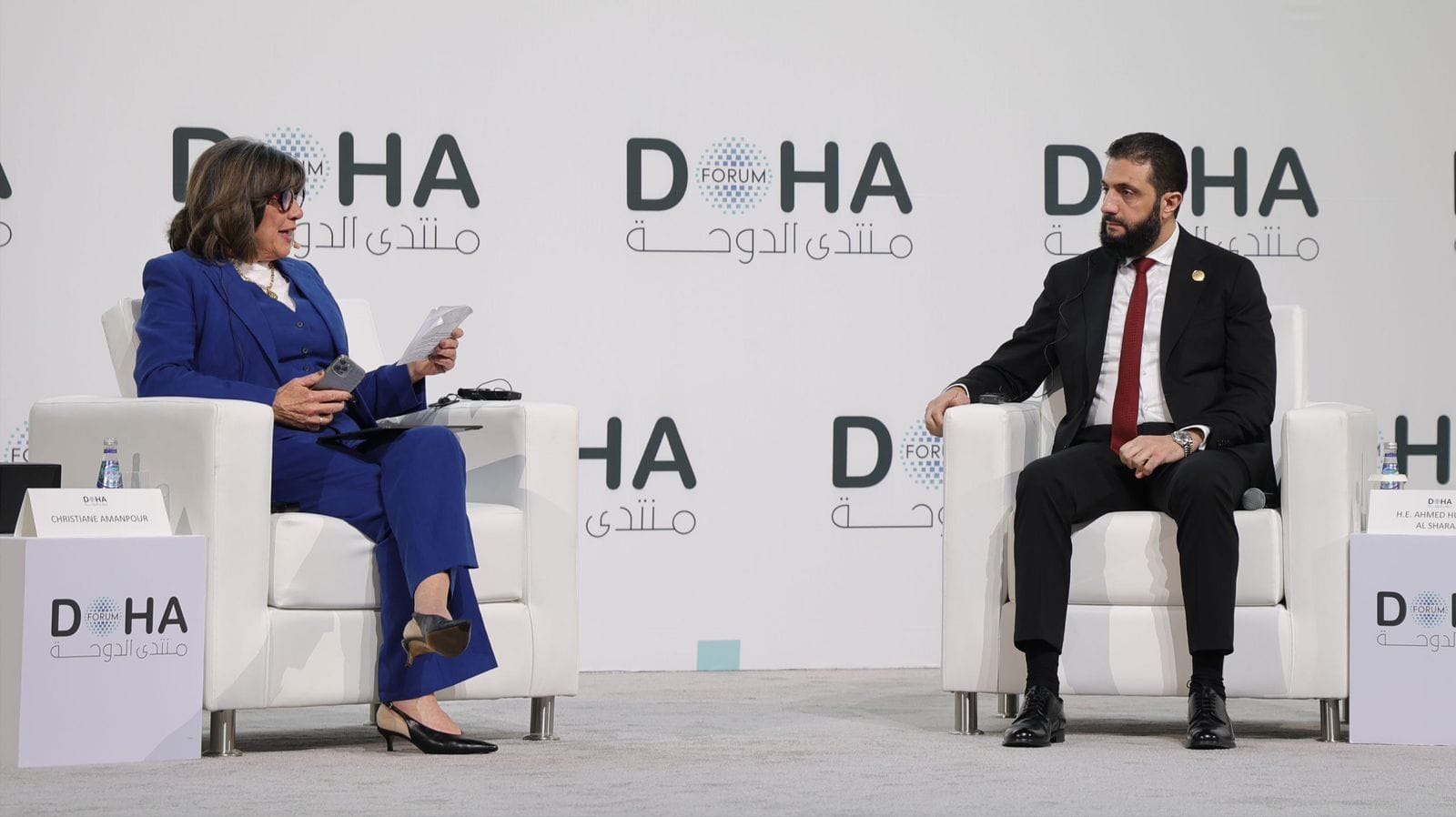 Sharaa says Israeli push for buffer zone would endanger Syria