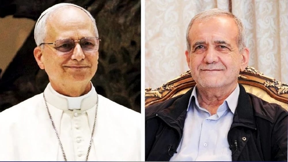 Iranian President Masoud Pezeshkian holds a telephonic conversation with Pope Leo XIV on Saturday, May 16. (Photo: Tasnim News Agency)