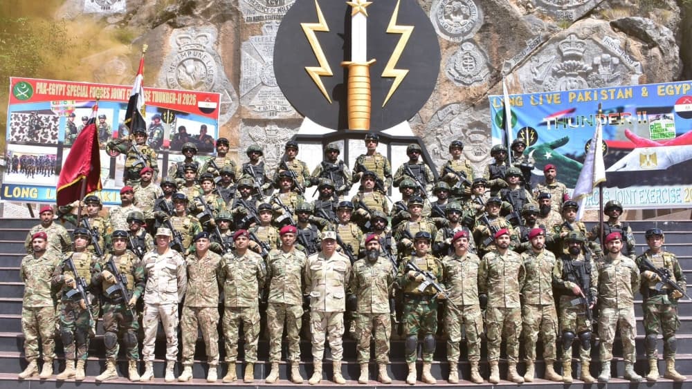 Pakistan, Egypt commence bilateral counter-terrorism Joint Exercise Thunder-II