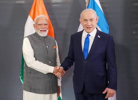 Prime Minister Narendra Modi meeting with the Prime Minister of Israel, Mr. Benjamin Netanyahu in Israel on February 25, 2026. (Photo: Wikimedia Commons)