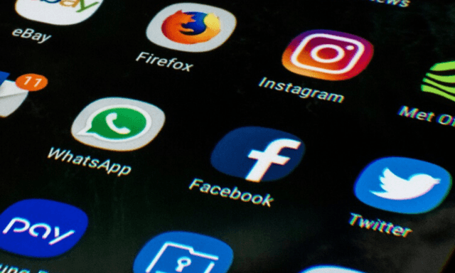 This file photo shows the icons of different social media applications. (AFP/FILE)
