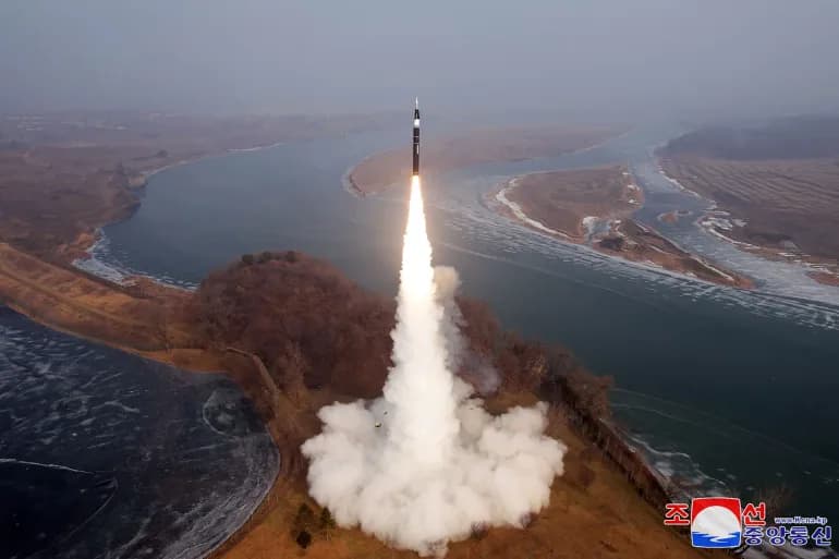 South Korea says North fires around 10 ballistic missiles