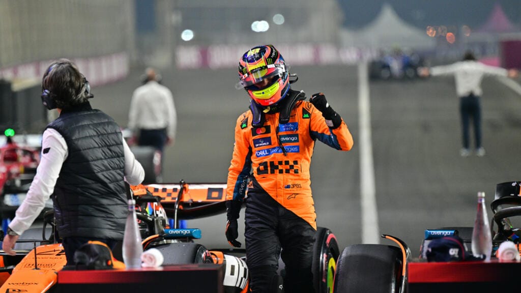 Title-chasing Piastri takes pole for Qatar Grand Prix