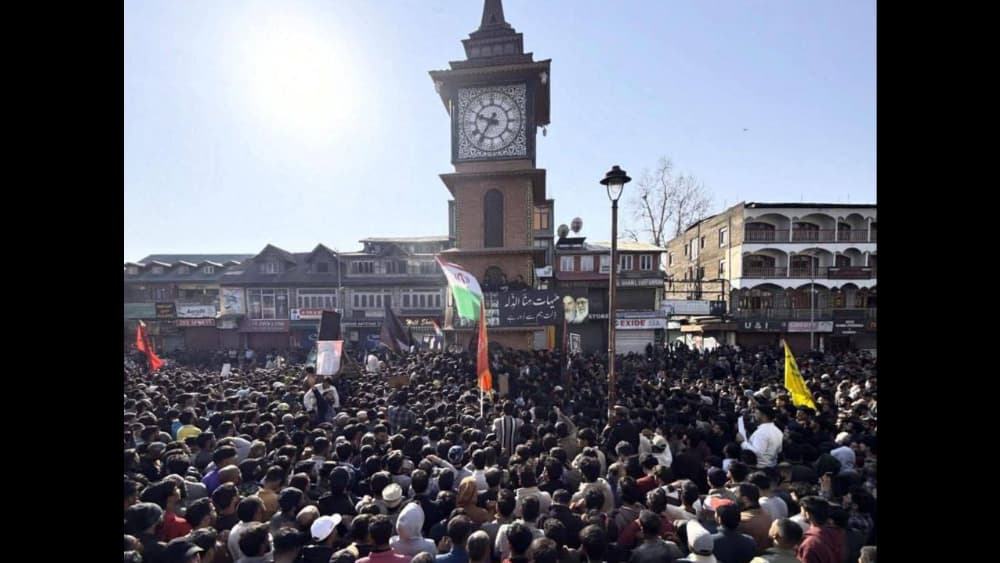 Protests erupt in Indian Occupied Kashmir over Ayatollah Khamenei's death