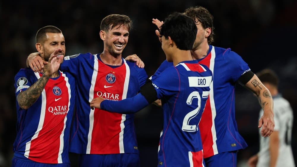 PSG thrash Slovan in Champions League opener, Liverpool down Atletico