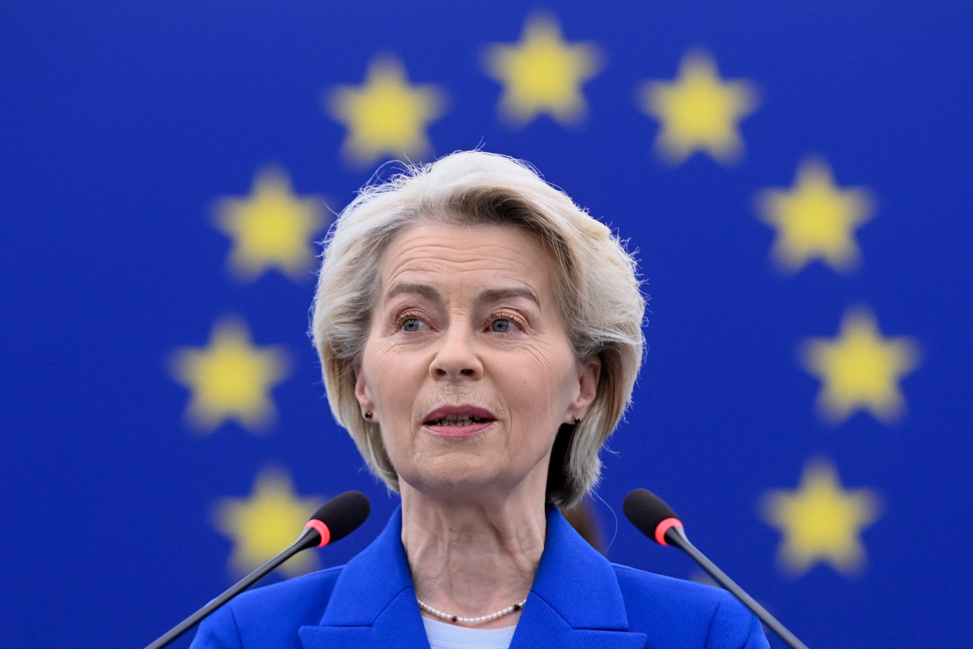 EU president Ursula von der Leyen