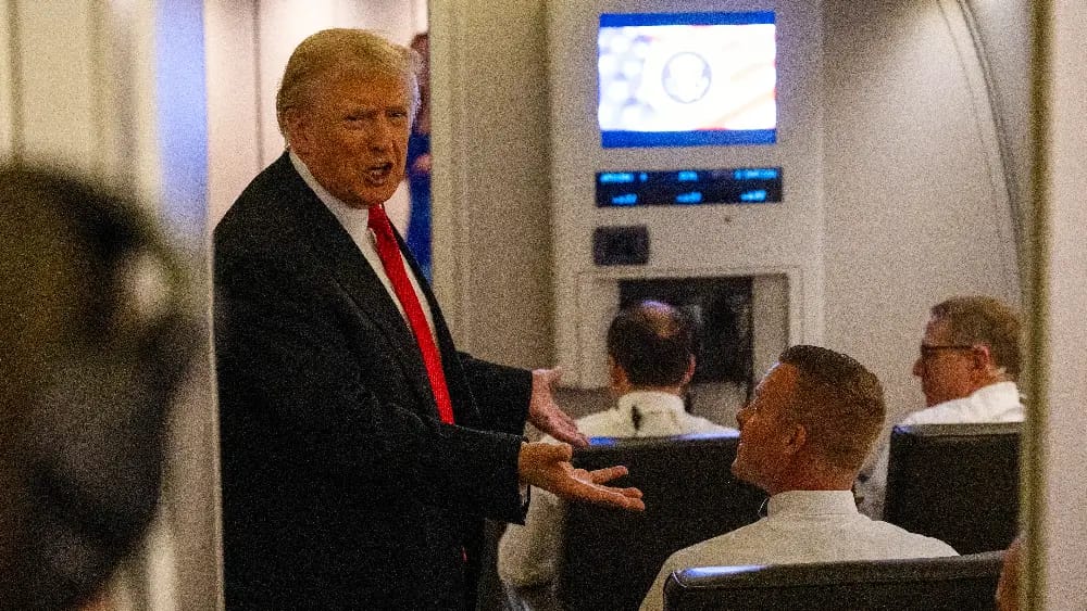 US President Donald Trump