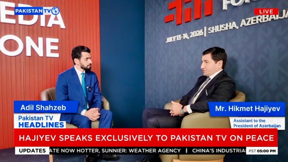 Hajiyev lauds Pakistan’s mediation in Gulf crisis, calls ties with Azerbaijan stronger than ever