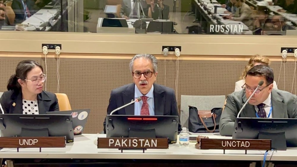 Pakistan urges UN to shape digital assets for development