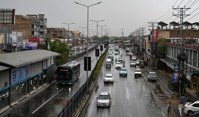 Landslides weather warning alert issued for Pakistan's north-west