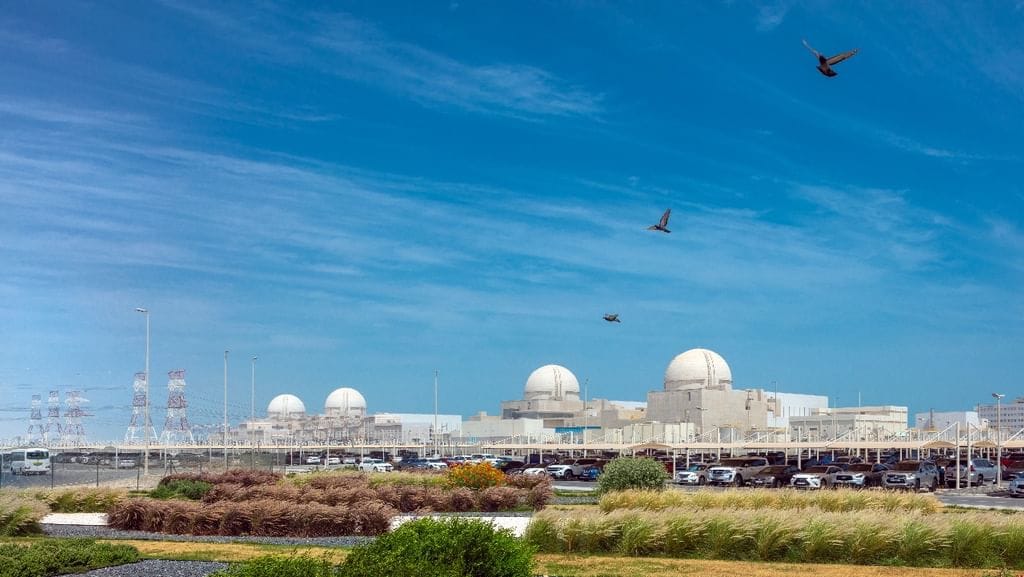 Barakah power plant. (File photo: X/WAM news agency)