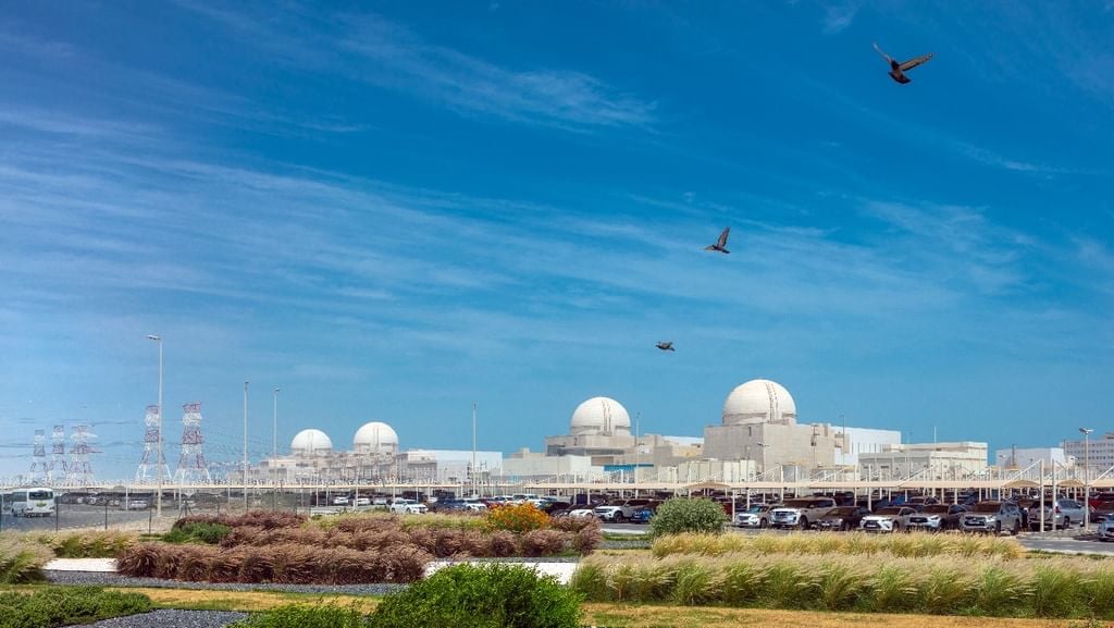 Barakah power plant. (File photo: X/WAM news agency)