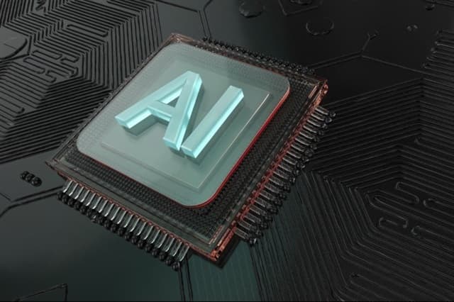 AI processor, conceptual illustration. (Science Photo Library via AFP)