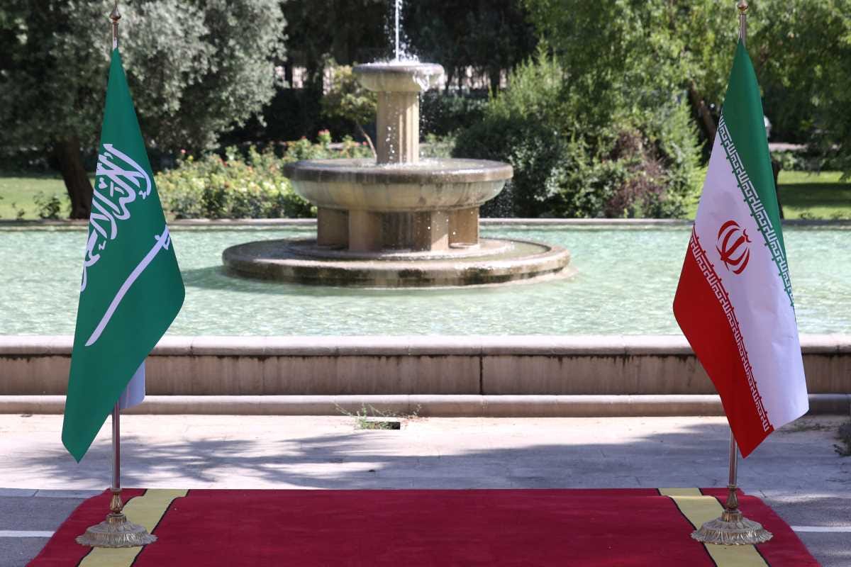 Iran and Saudi foreign ministers discussed Iran-US talks held in Islamabad, Pakistan, and Pakistan mediation efforts, in their second contact since the start of the war, on Monday, April 13, 2026. (International Crisis Group)