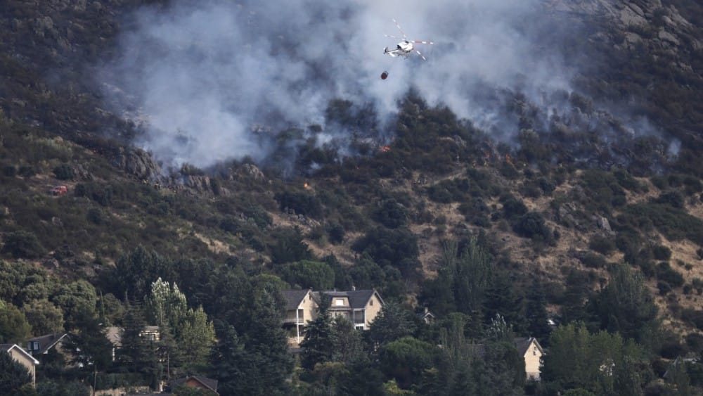 'Difficult night' as France, Spain fires intensify again