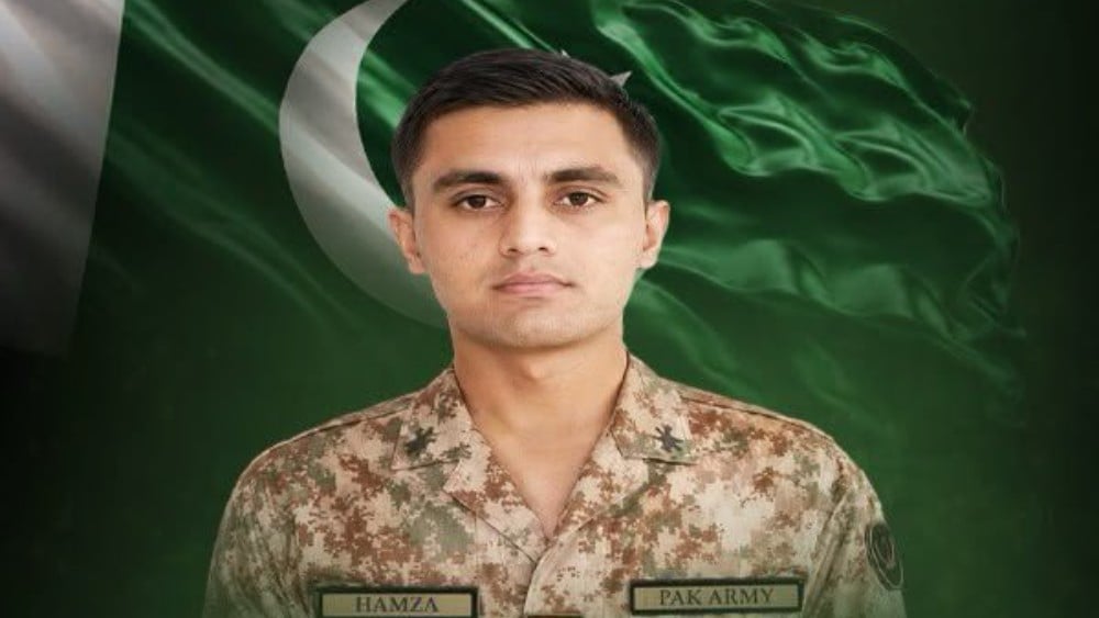 Captain Hamza Akram Shaheed (Photo: ISPR)