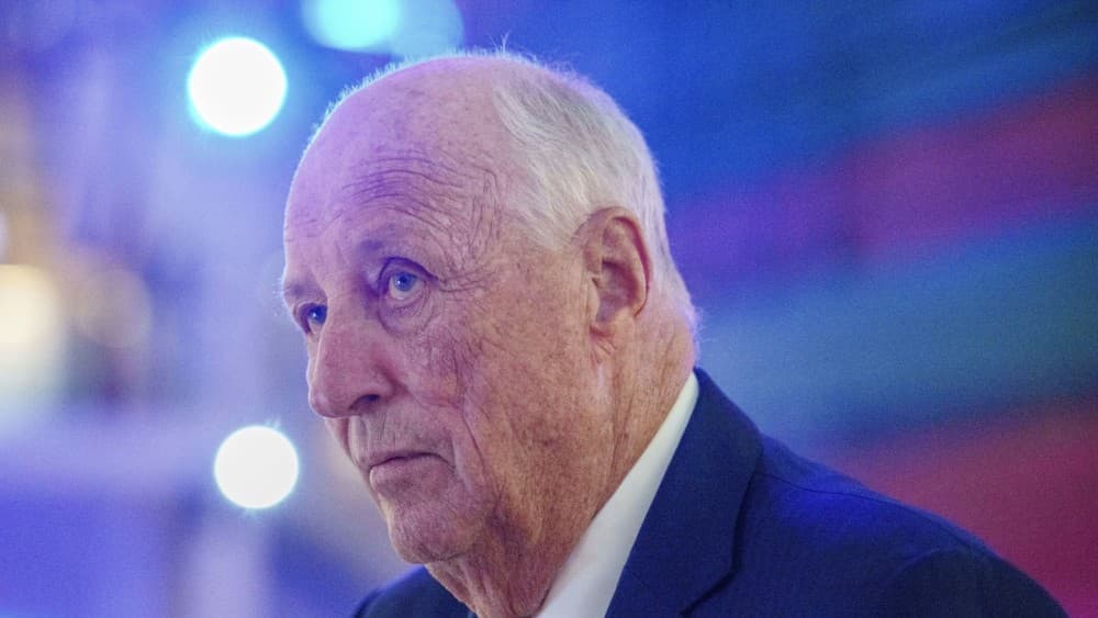 King Harald V of Norway attends the commemoration of the Fram Committee's 100th anniversary and the opening of an exhibition at The Fram Museum in Oslo on May 21, 2025. (File photo: AFP)