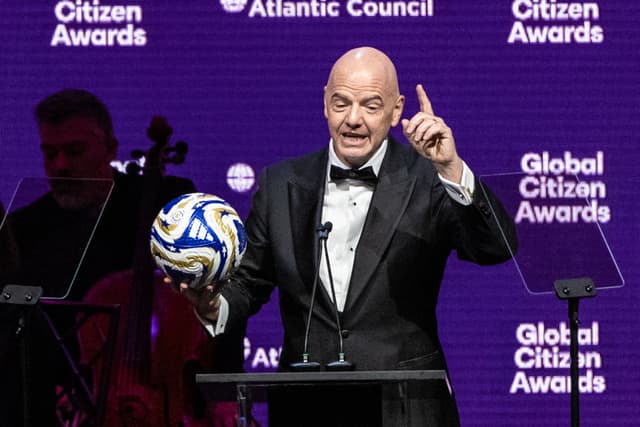 FIFA 'cannot solve geopolitical problems' like Gaza, says Infantino