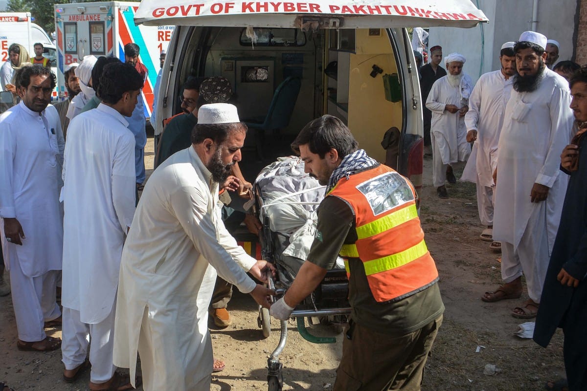 Pakistan condemns deadly twin bombing in district bordering Afghanistan