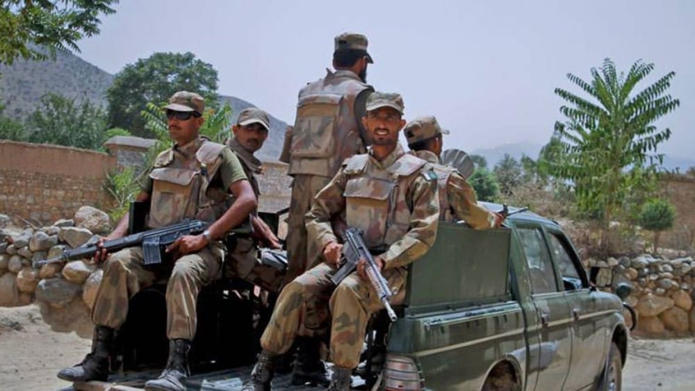 10 terrorists killed, two female suicide bombers apprehended in Balochistan: Pakistan military