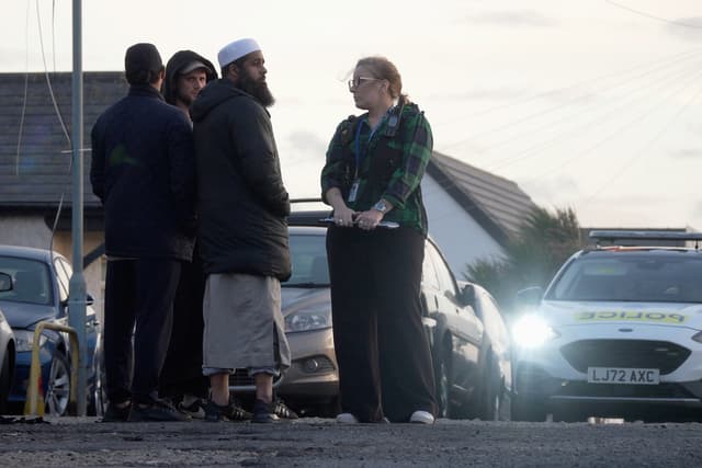 UK prime minister condemns suspected arson at mosque in England