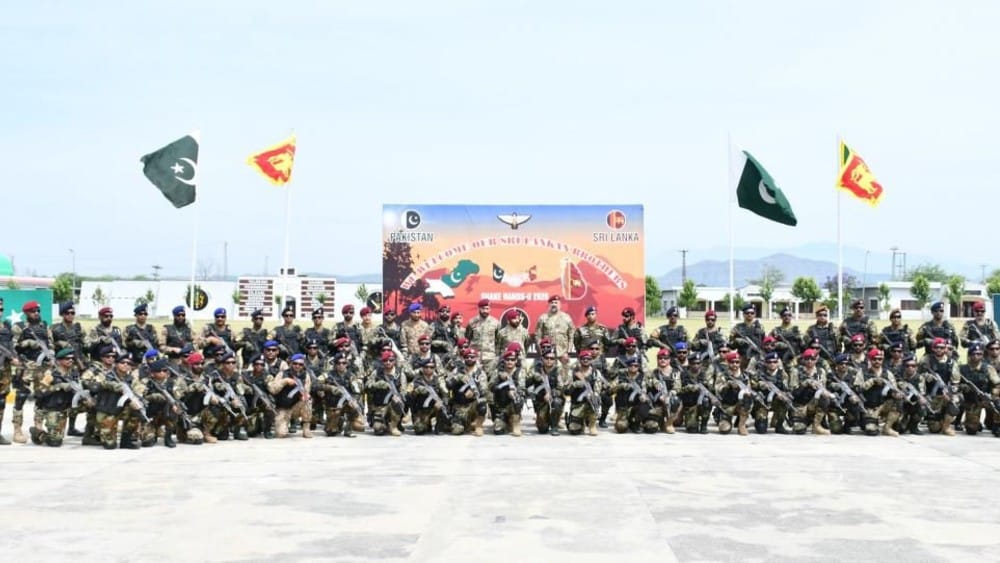 Pakistan and Sri Lanka launch bilateral counter-terrorism exercise “Shake Hands-II” at Tarbela, a city in northwest Pakistan, on Monday, April 27, 2026. (Photo: ISPR)