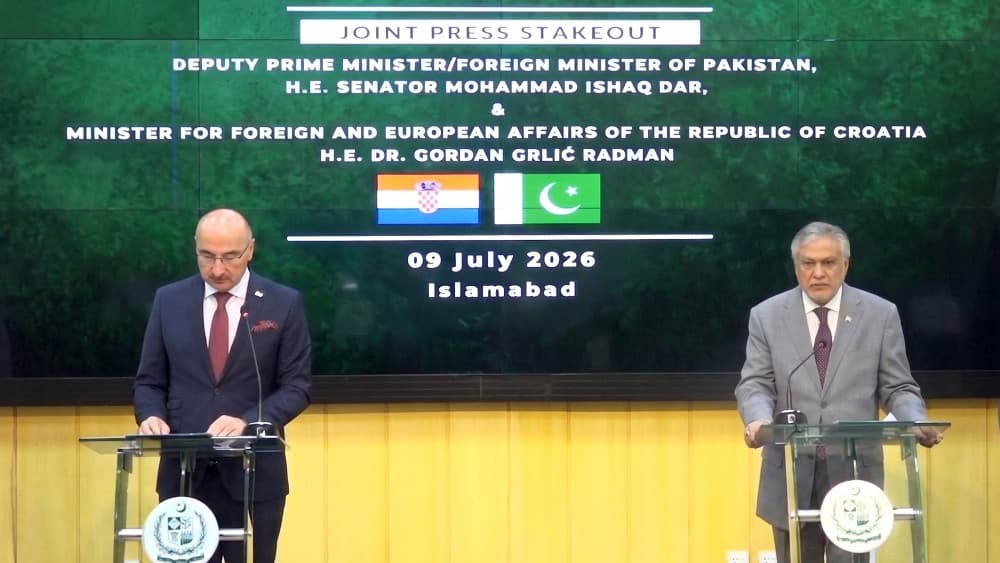 Pakistan and Croatia advance bilateral ties on trade, diplomacy