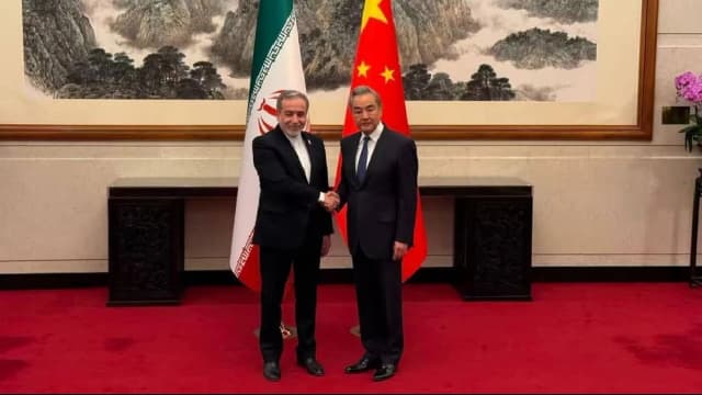Chinese Foreign Minister Wang Yi holds talks with Iranian counterpart Abbas Araghchi in Beijing on May 06, 2026. (Photo: IRNA)